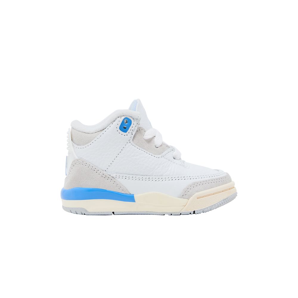 Pre-owned Air Jordan 3 Retro Td 'lucky Shorts' | White | Infant Size 8
