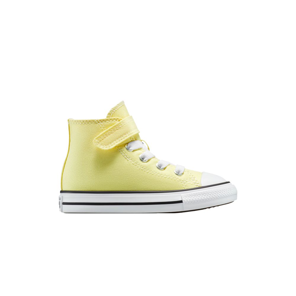 Pre-owned Converse Chuck Taylor All Star Easyon High Td 'seasonal Color - Lemon Slushy' | Yellow | Infant Size