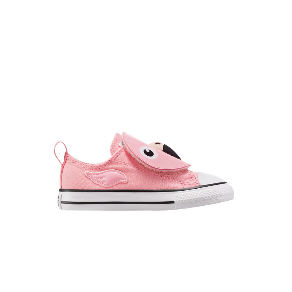 Pre-owned Converse Chuck Taylor All Star One Strap Easyon Low Td 'pool Float Pack - Flamingo' | Pink | Infant