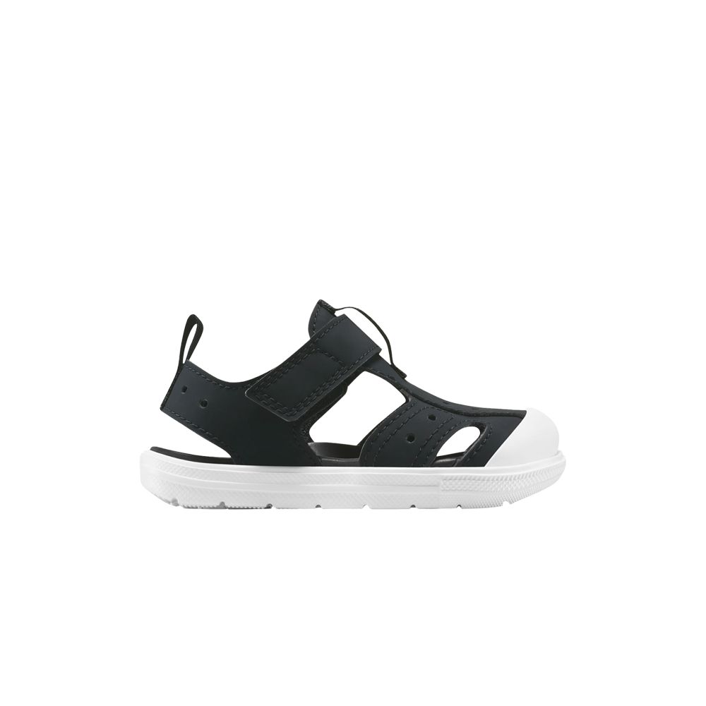 Pre-owned Converse Chuck Taylor Utility Sandal Easyon Td 'black White' | Infant Size 7
