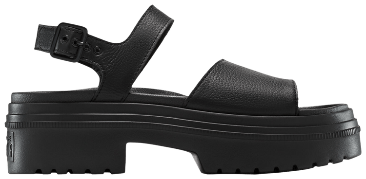 Converse Wmns Chuck Taylor All Star Lugged Heel Sandal Triple Black