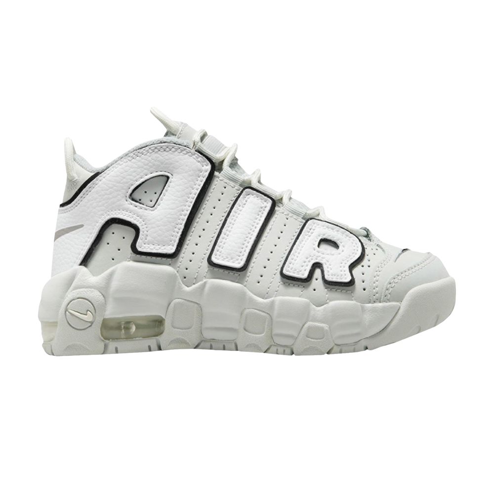 Pre-owned Nike Air More Uptempo Ps 'photon Dust Black' | White | Kid's Size 3