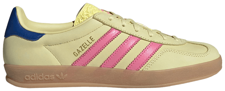 スニーカー adidas Gazelle Indoor Yellow Pink adidas Gazelle Indoor Shoes - Yellow | Free Shipping with