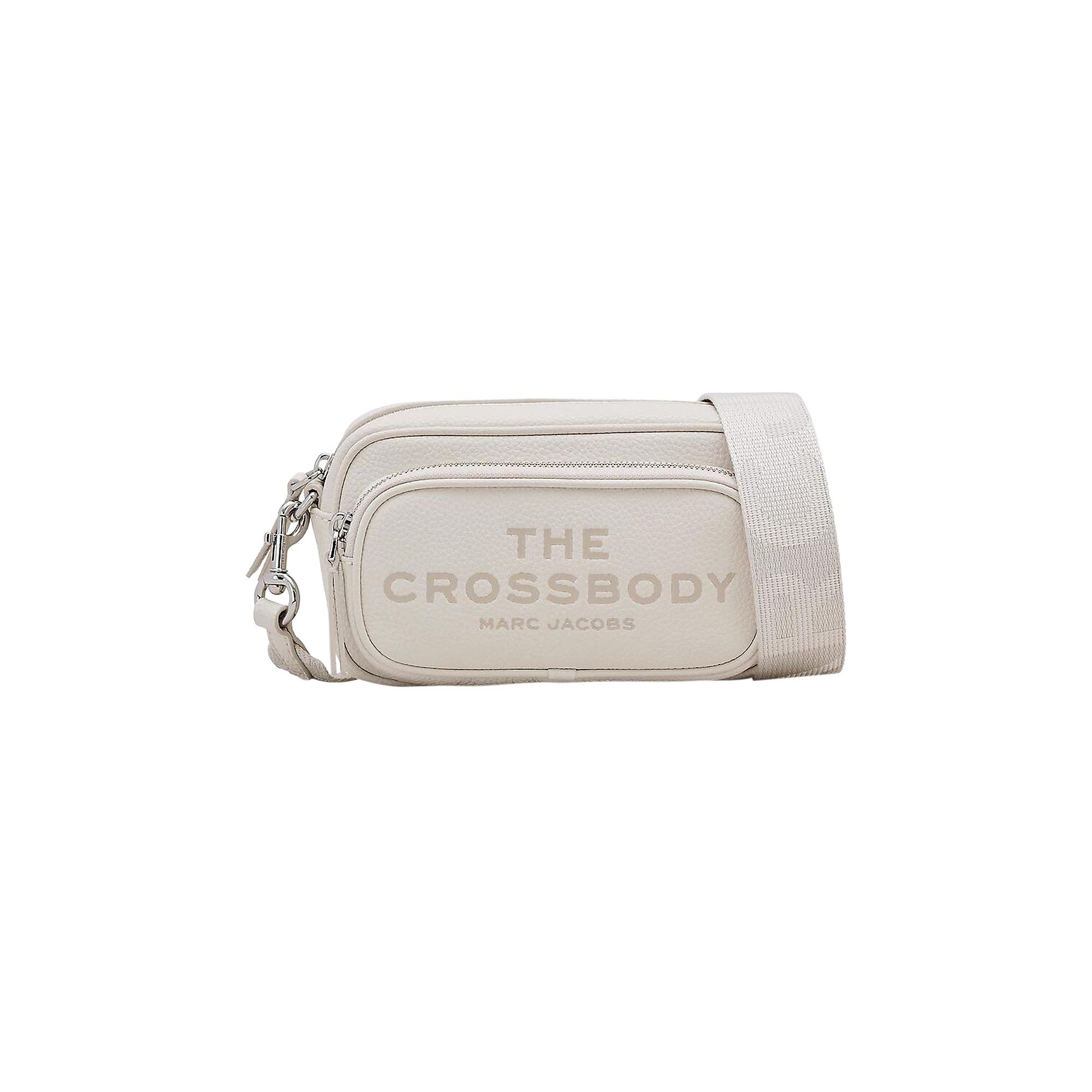 Pre-owned Marc Jacobs Leather Crossbody Bag 'cotton' | White | Women's Size Onesize