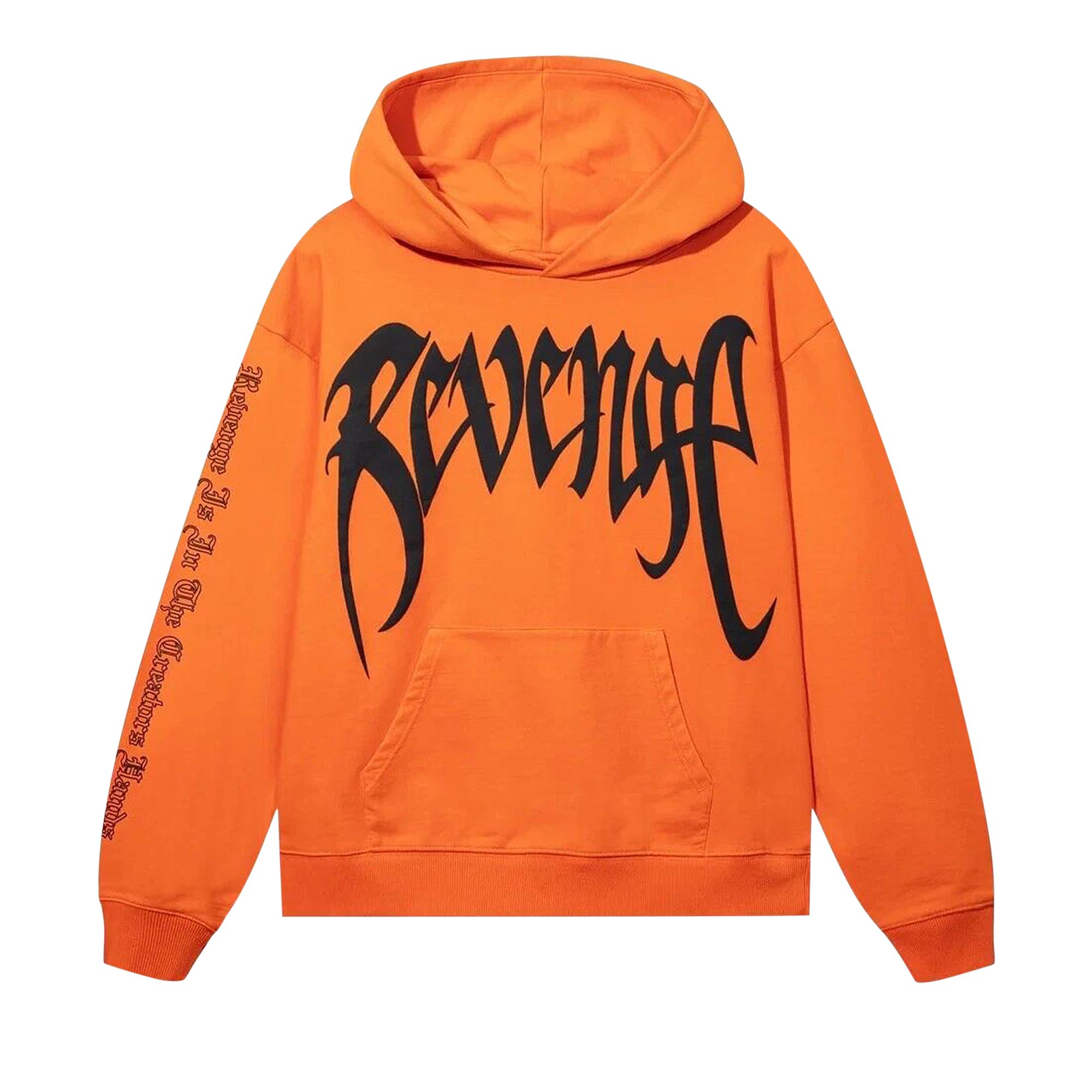Pre-owned Revenge X Xxxtentacion Kill Hoodie 'orange/black' | Men's Size Xl