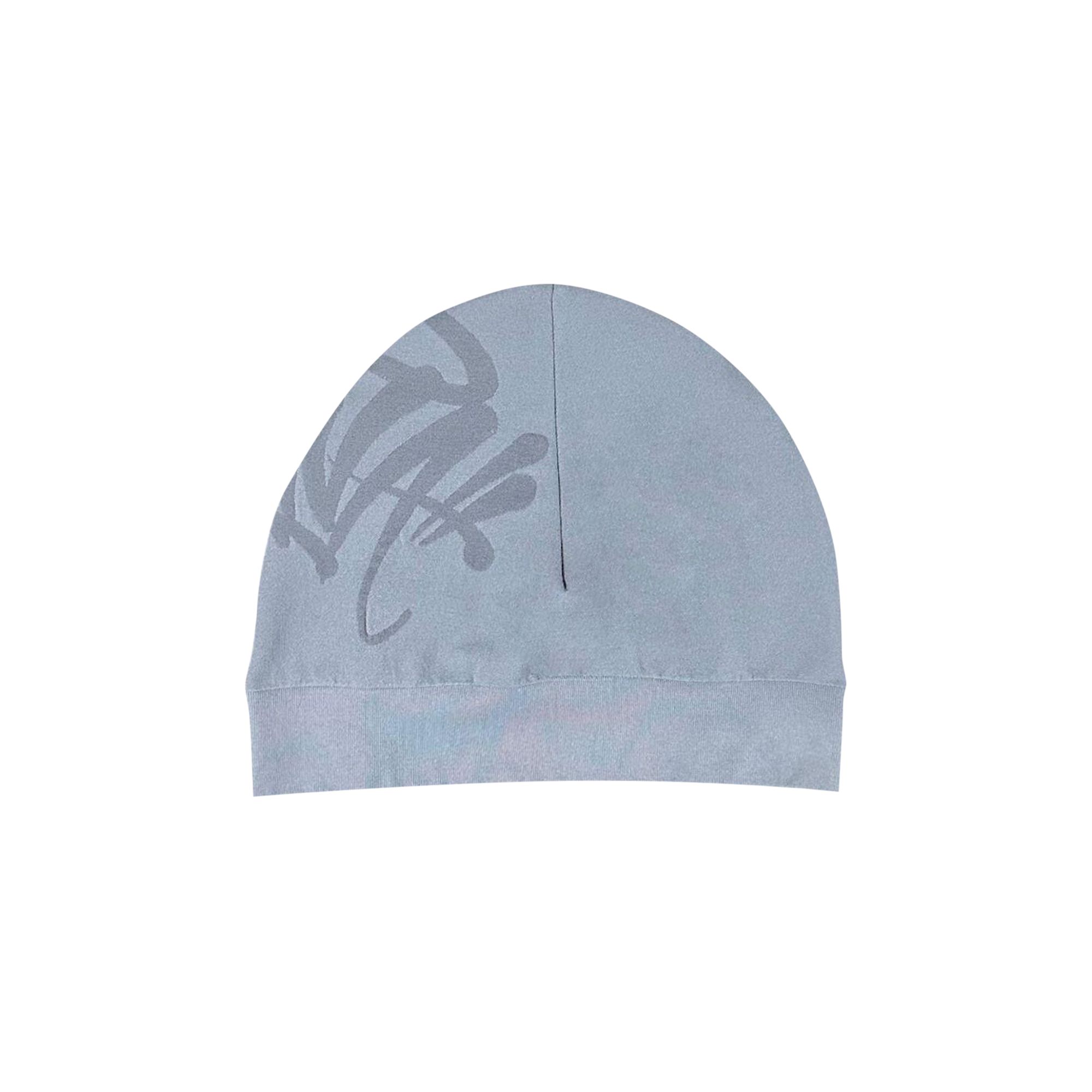 Pre-owned Syna World Big Logo Skull Beanie 'grey' | Men's Size Onesize In Gray
