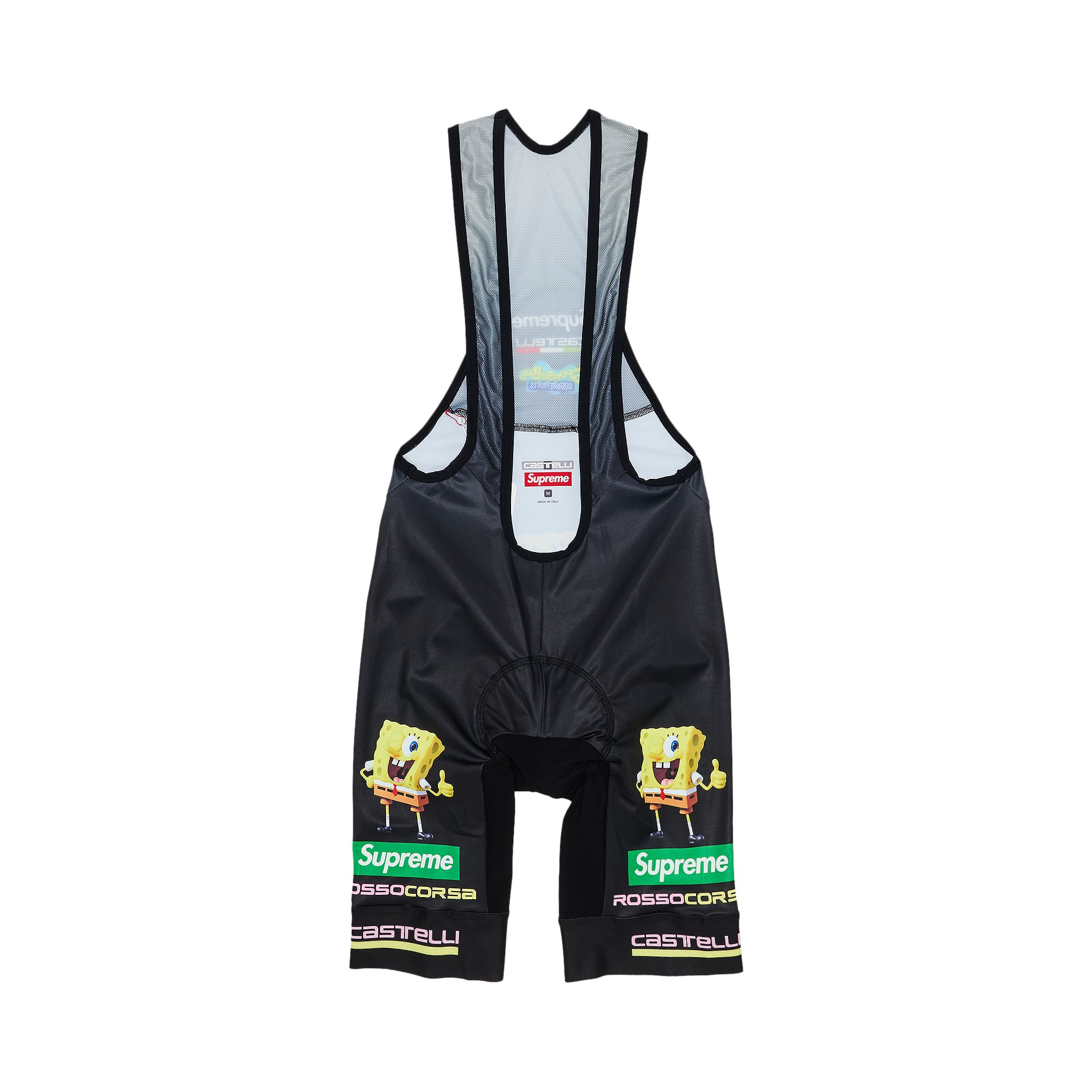 Pre-owned Supreme X Spongebob Squarepants X Castelli Cycling Bib 'black' | Men's Size M