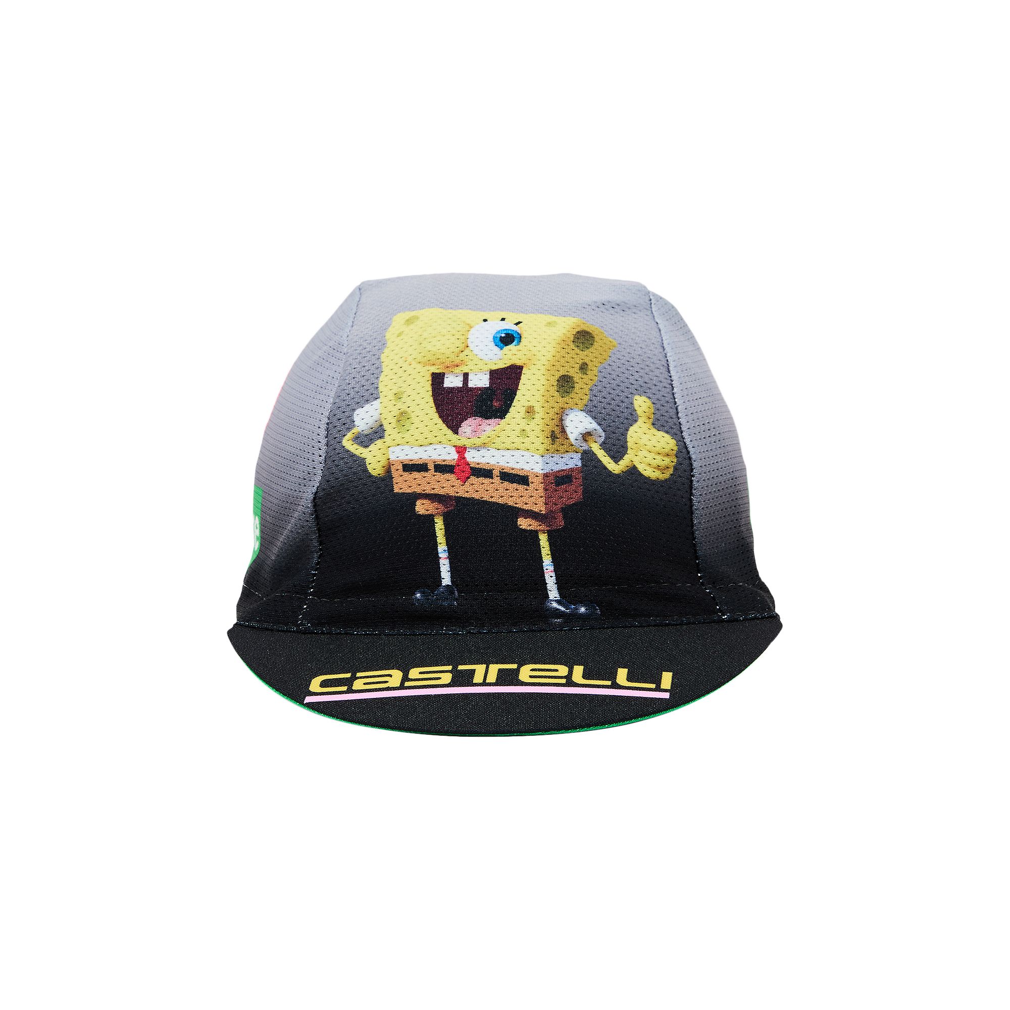 Pre-owned Supreme X Spongebob Squarepants X Castelli Cycling Cap 'black' | Men's Size Onesize