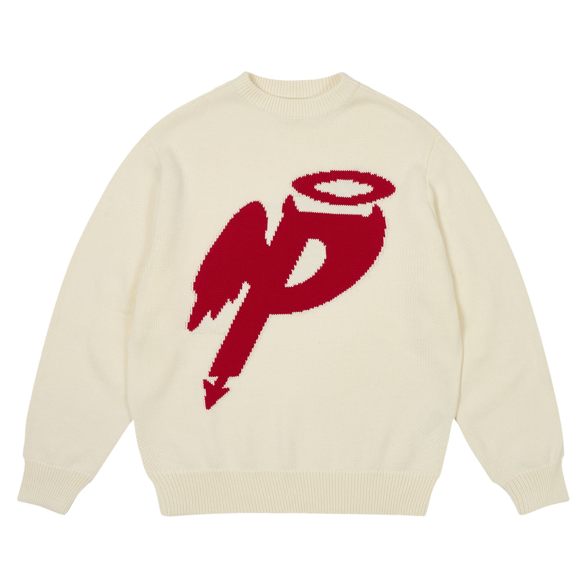 Pre-owned Palace P Wing Knit 'soft White' | Men's Size M