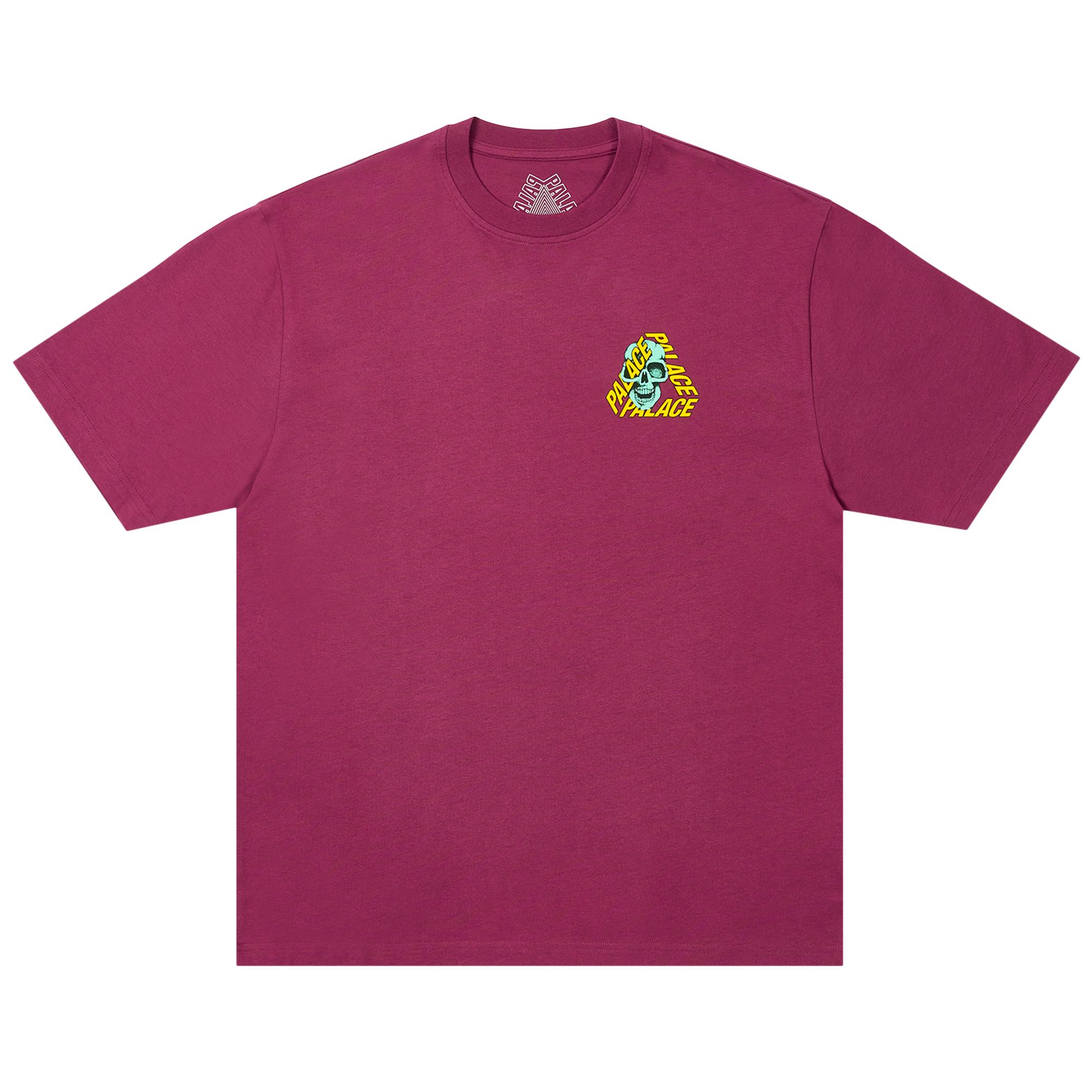 Pre-owned Palace P3 Skull T-shirt 'berg' | Red | Men's Size S