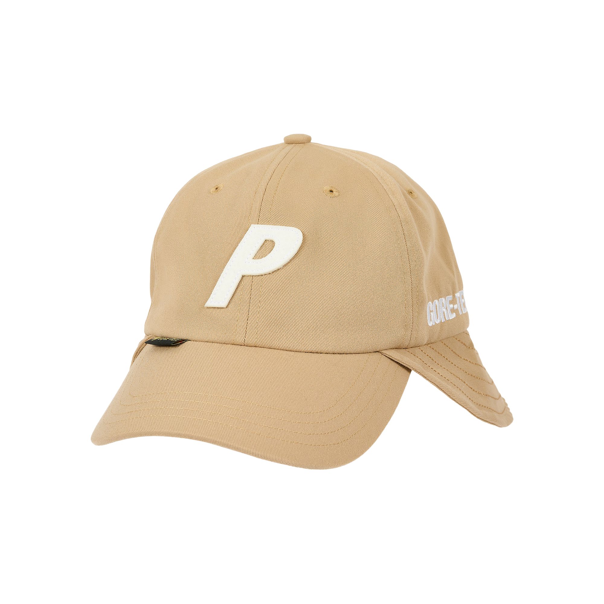 Pre-owned Palace Gore-tex Necksaver P 6-panel 'tan' | Men's Size L/xl