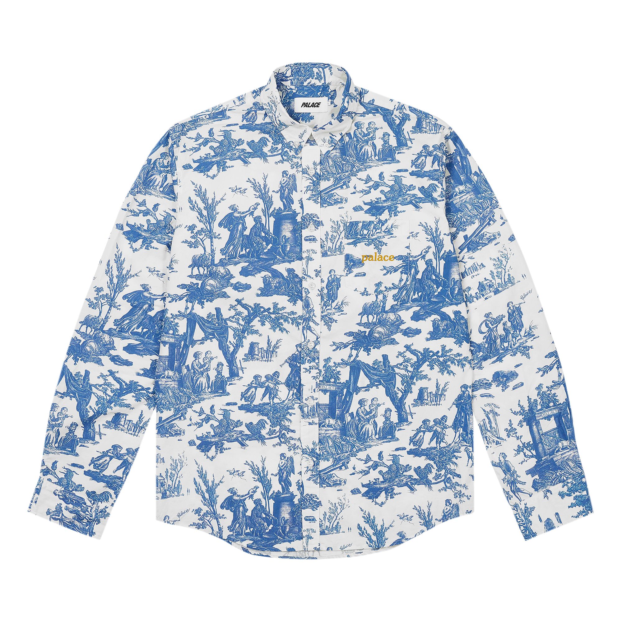 Pre-owned Palace Willow Shirt 'blue' | Men's Size M