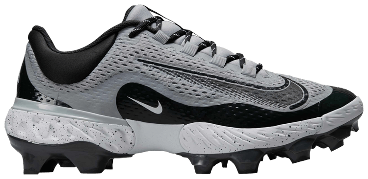 Nike Alpha Huarache Elite 4 Low MCS Wolf Grey Dark Smoke Grey