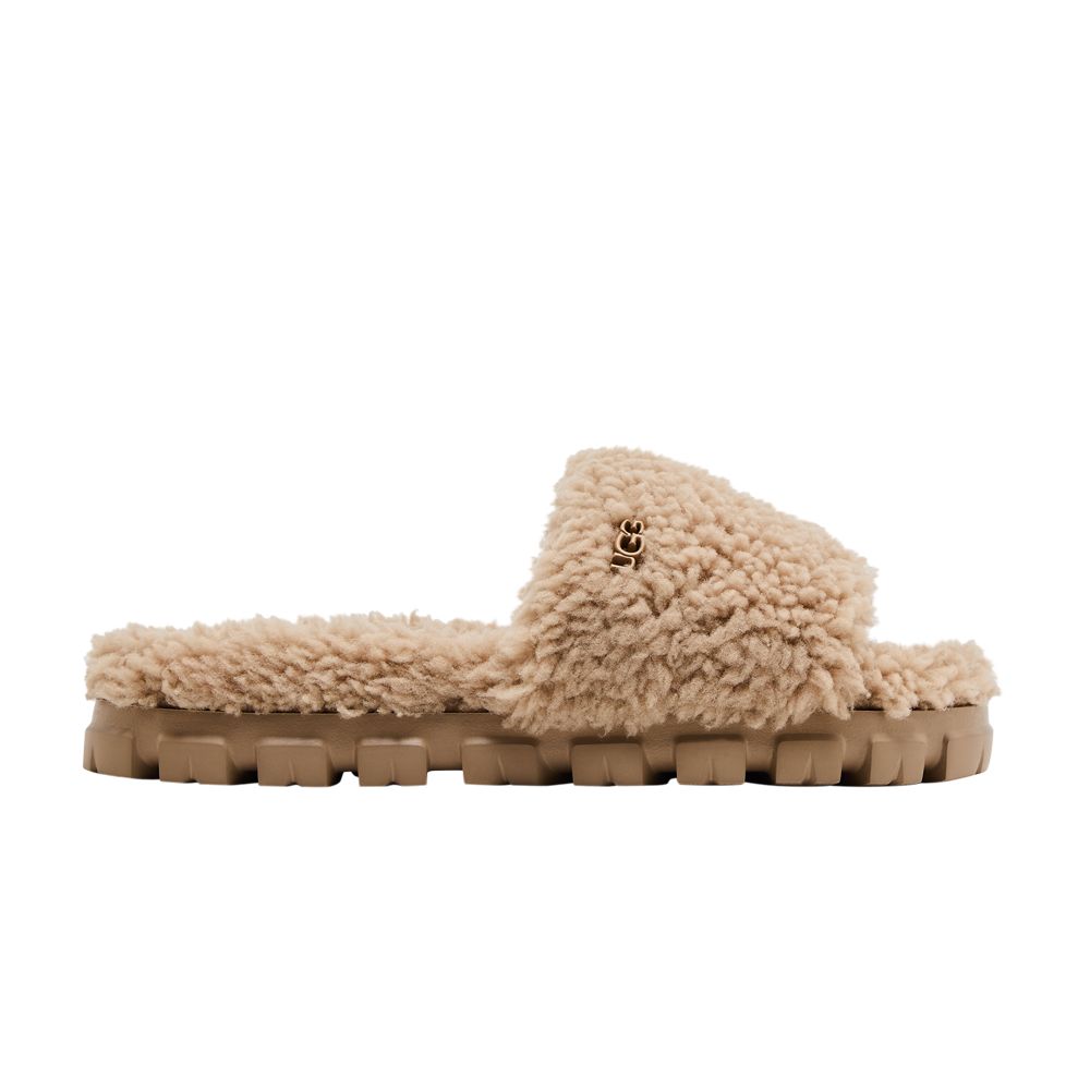 UGG Wmns Cozetta Curly Slipper 'Sand' | Tan | Women's Size 11 - 1130838-SAN
