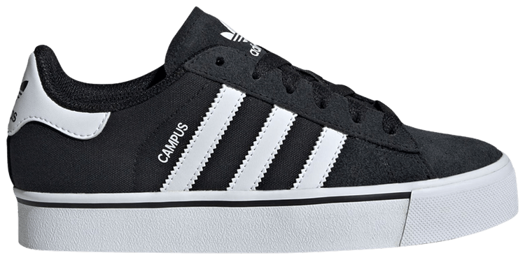 Adidas Campus Vulc J Black White