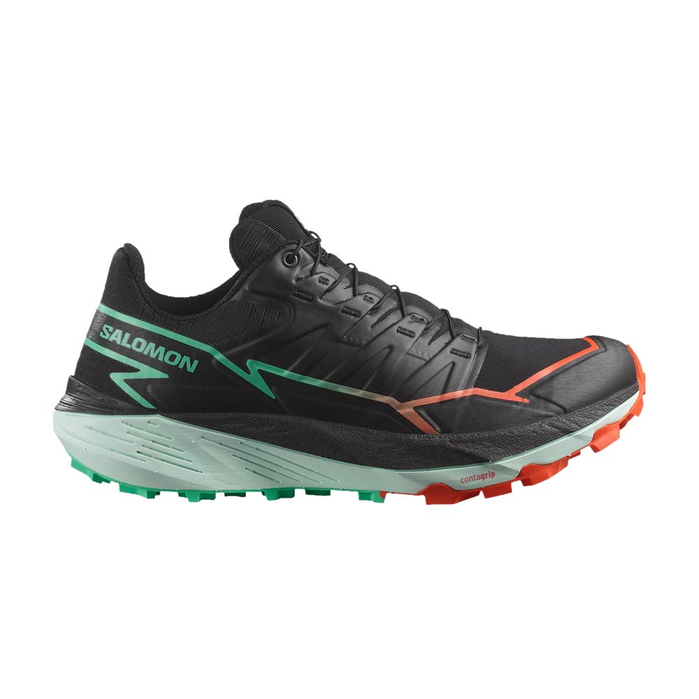 Salomon Wmns Thundercross 'Black Cherry Tomato Green' | Women's Size 9 - L47561000