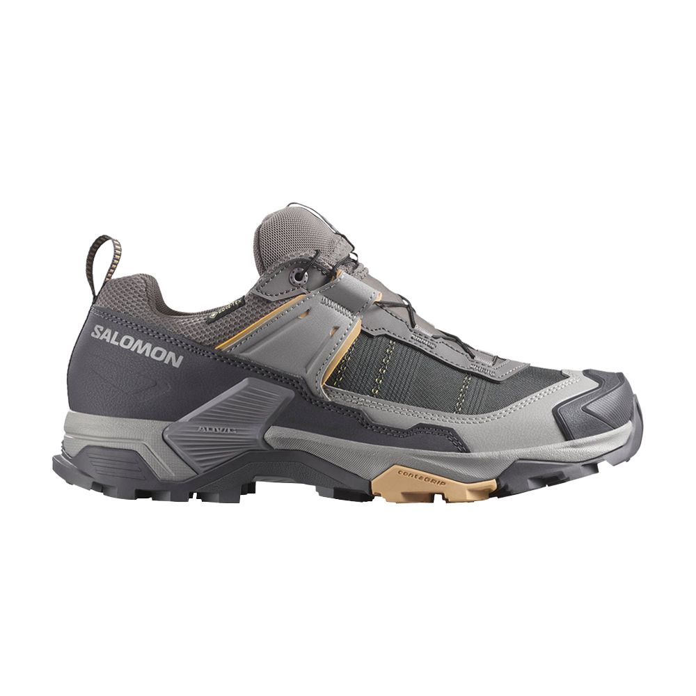 Salomon Wmns X Ultra 5 GORE-TEX 'Plum Kitten Nine Iron' | Grey | Women's Size 6 - L47726200