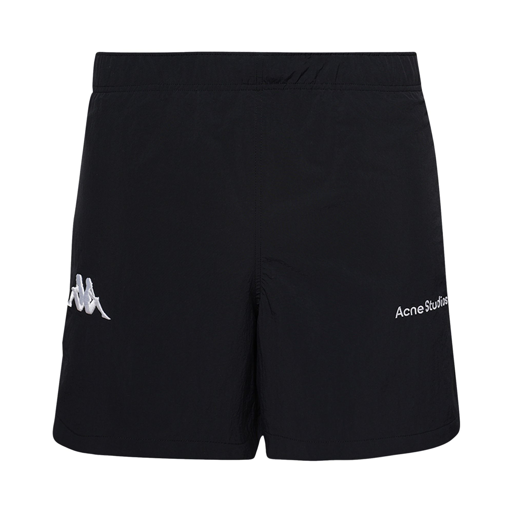 Pre-owned Acne Studios X Kappa Relaxed Fit Shorts 'black' | Men's Size S