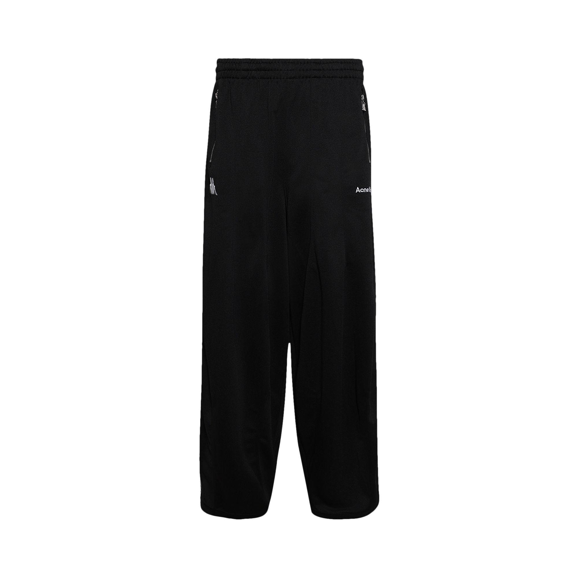 Pre-owned Acne Studios X Kappa Relaxed Fit Trousers 'black' | Men's Size S