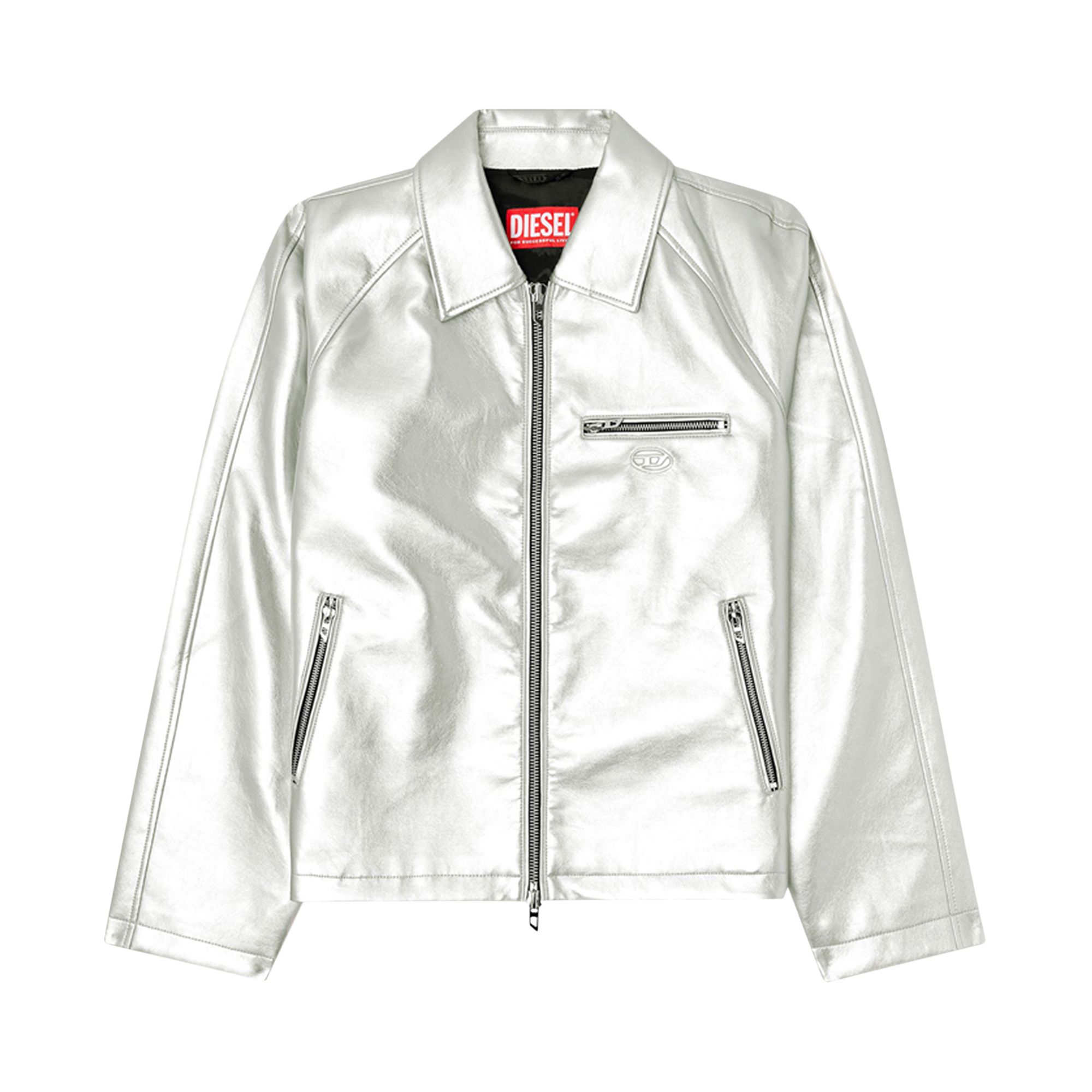 Pre-owned Diesel J-thome Jacket 'silver' | Men's Size 48