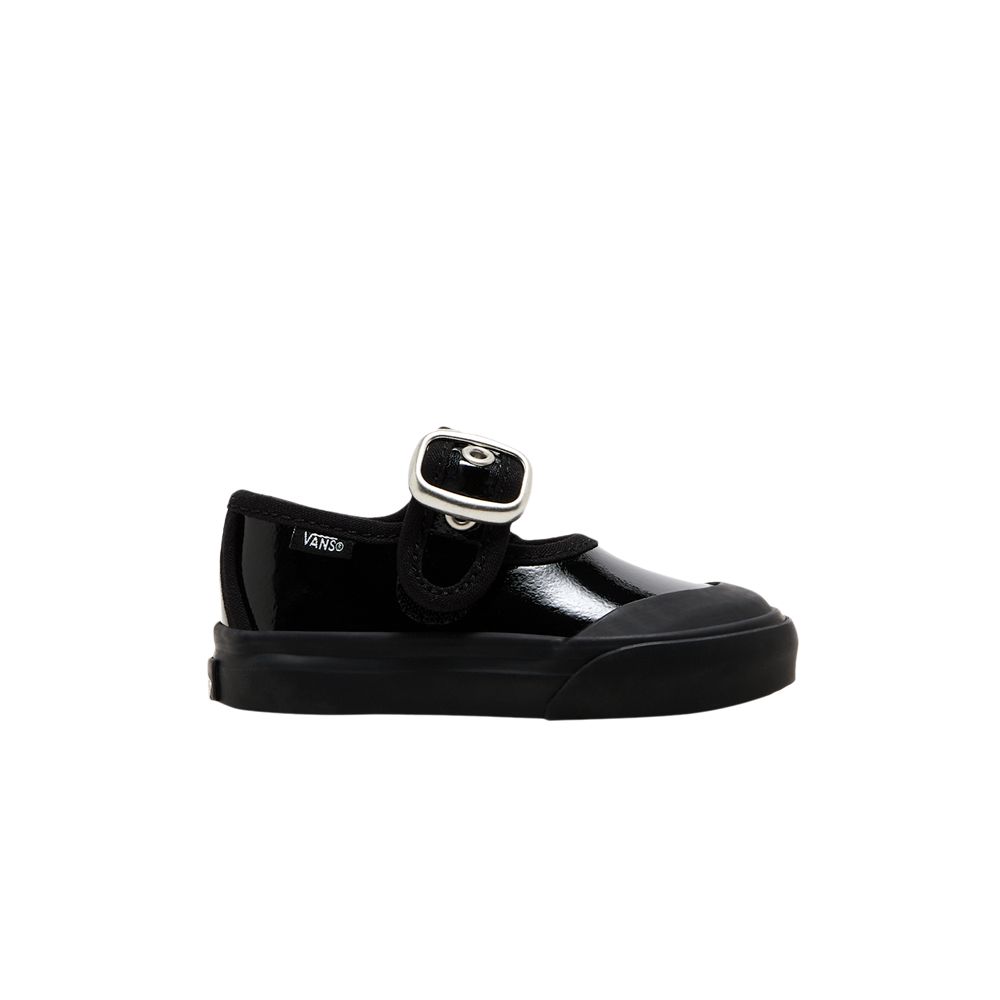 Pre-owned Vans Mary Jane Toddler 'gothic Shine Black' | Infant Size 5.5