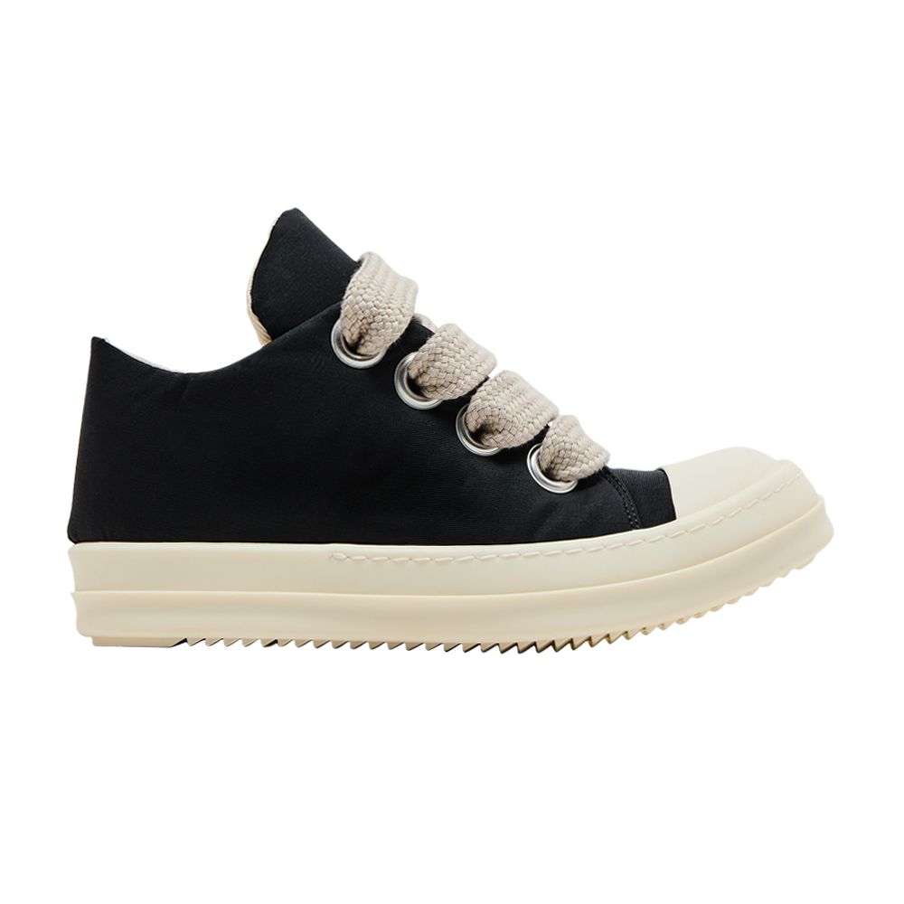 Pre-owned Rick Owens Wmns Drkshdw Hollywood Jumbo Lace Puffer Low 'black Milk' | Women's Size 35