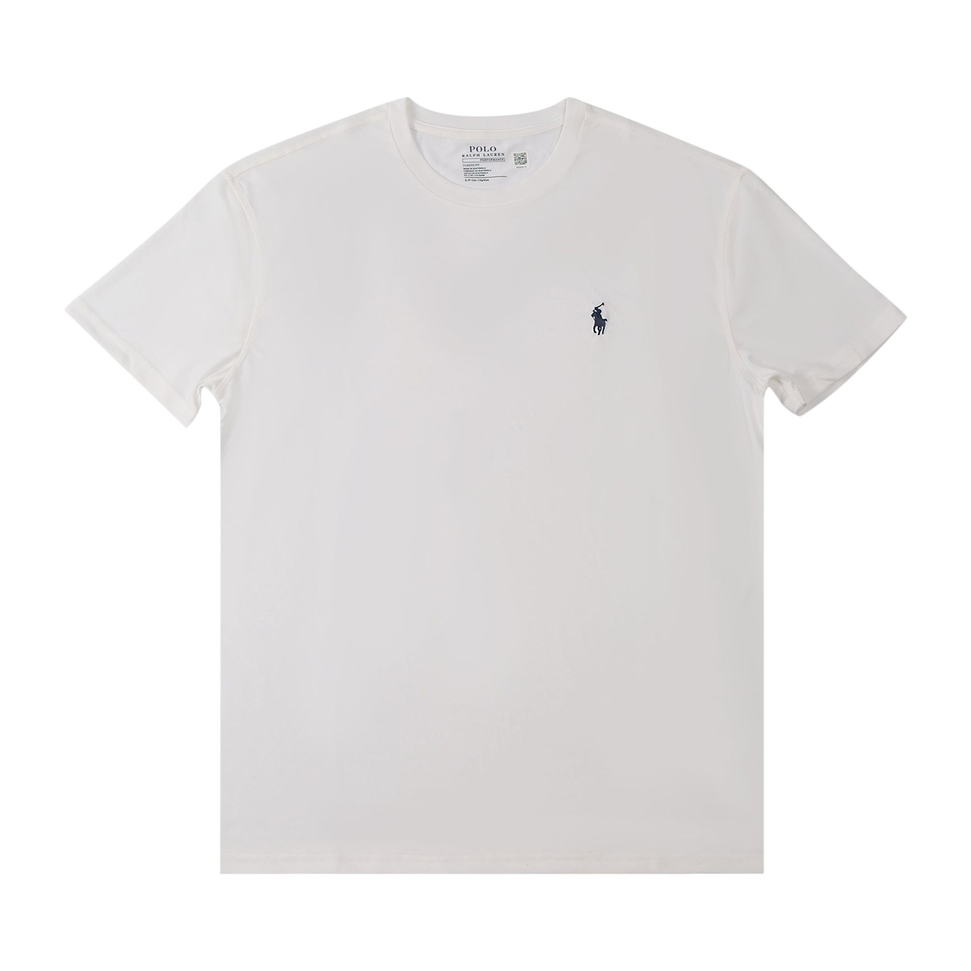 Pre-owned Polo Ralph Lauren Short-sleeve Recycled Performance Classic Fit Jersey T-shirt 'ceramic White' | Men