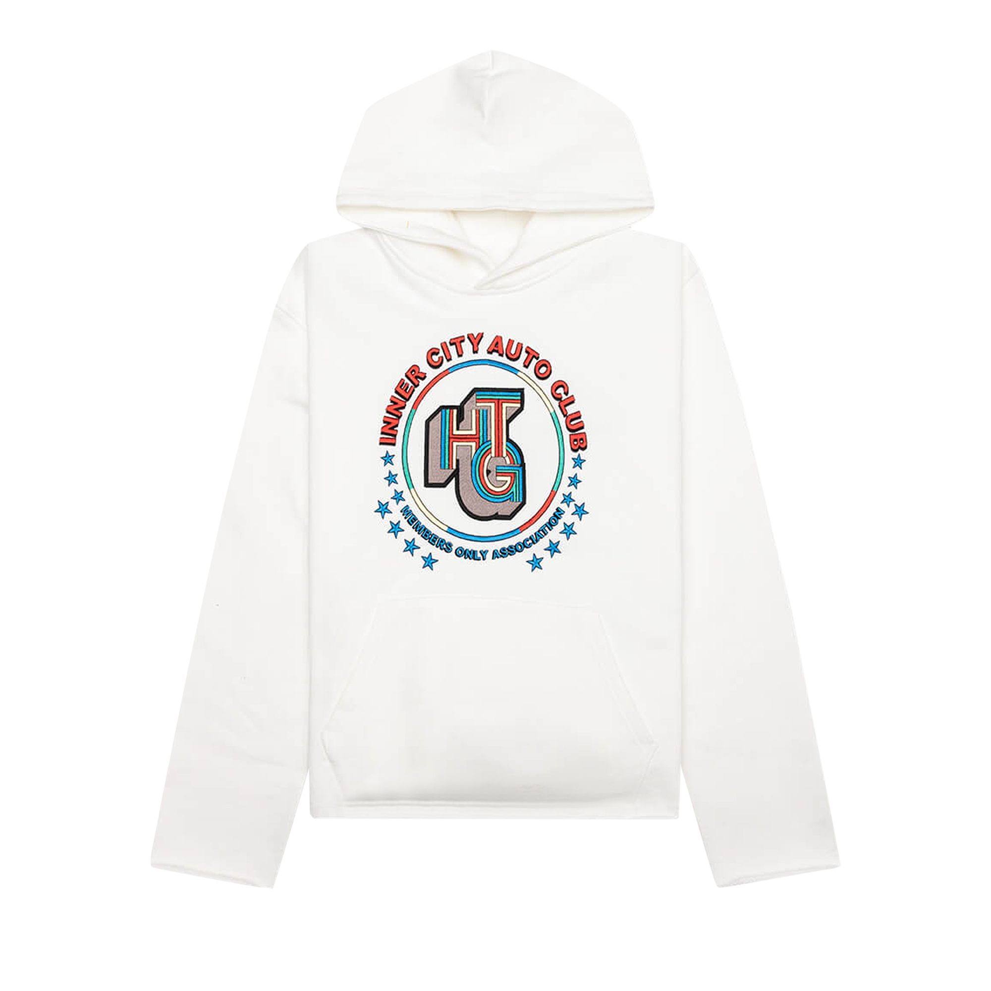 Pre-owned Honor The Gift Auto Association Hoodie 'white' | Men's Size L