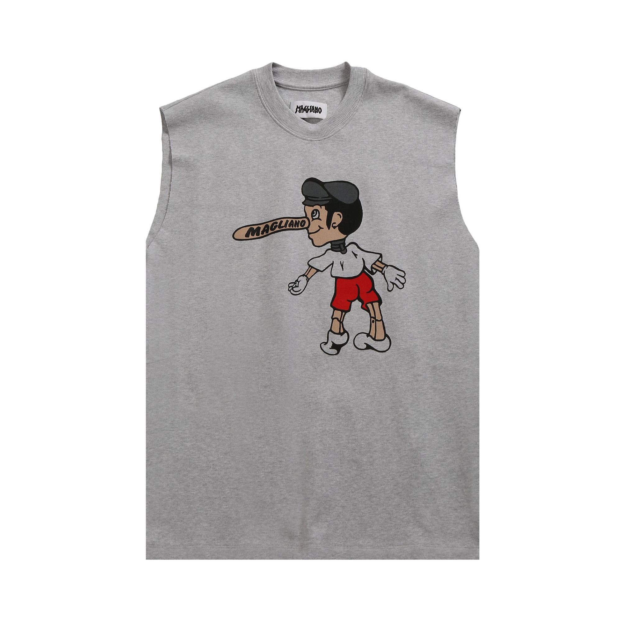 Pre-owned Magliano Mascotte Tank 'light Melange' | Men's Size M