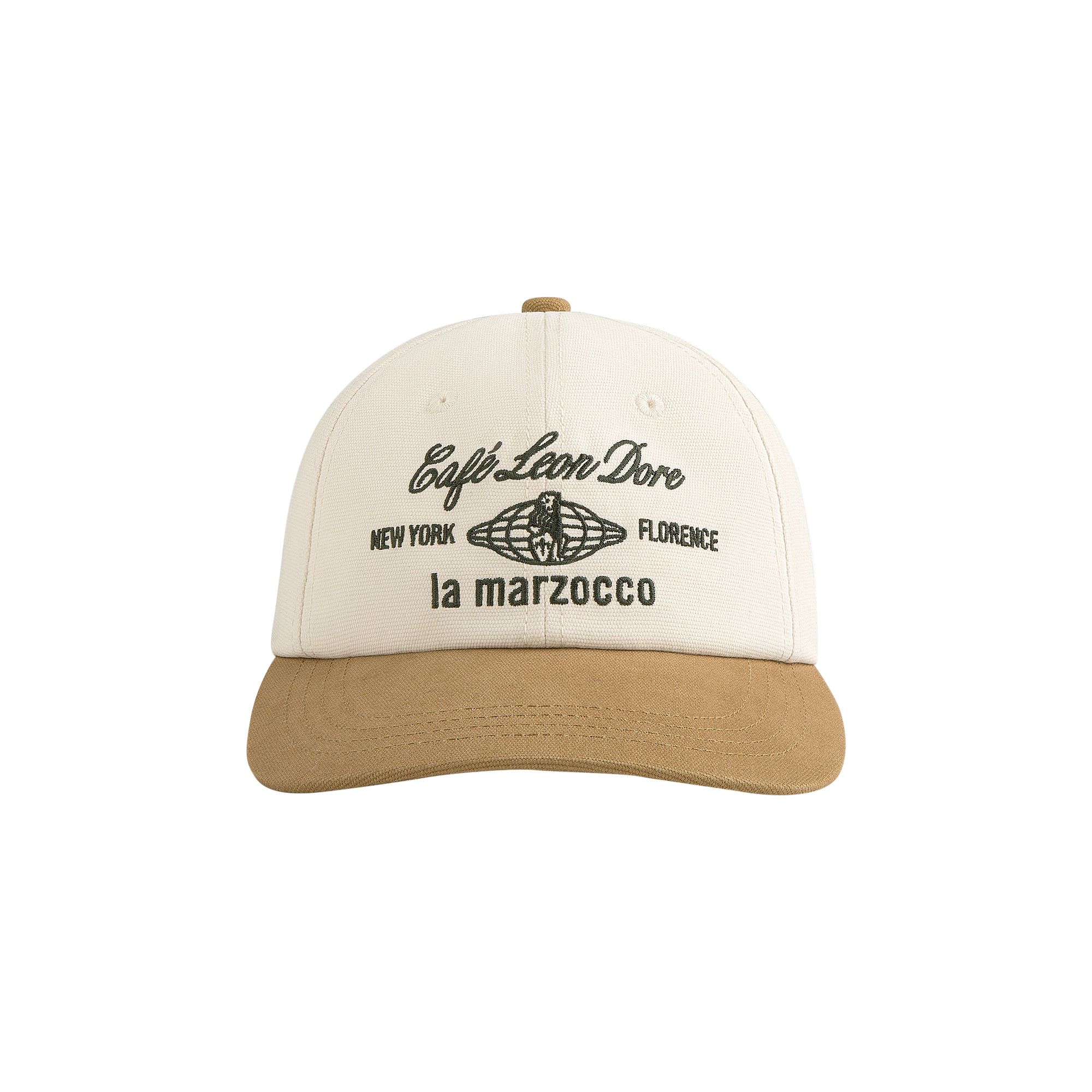Pre-owned Aimé Leon Dore Café Leon Dore La Marzocco Hat 'pristine' | Cream | Men's Size Onesize
