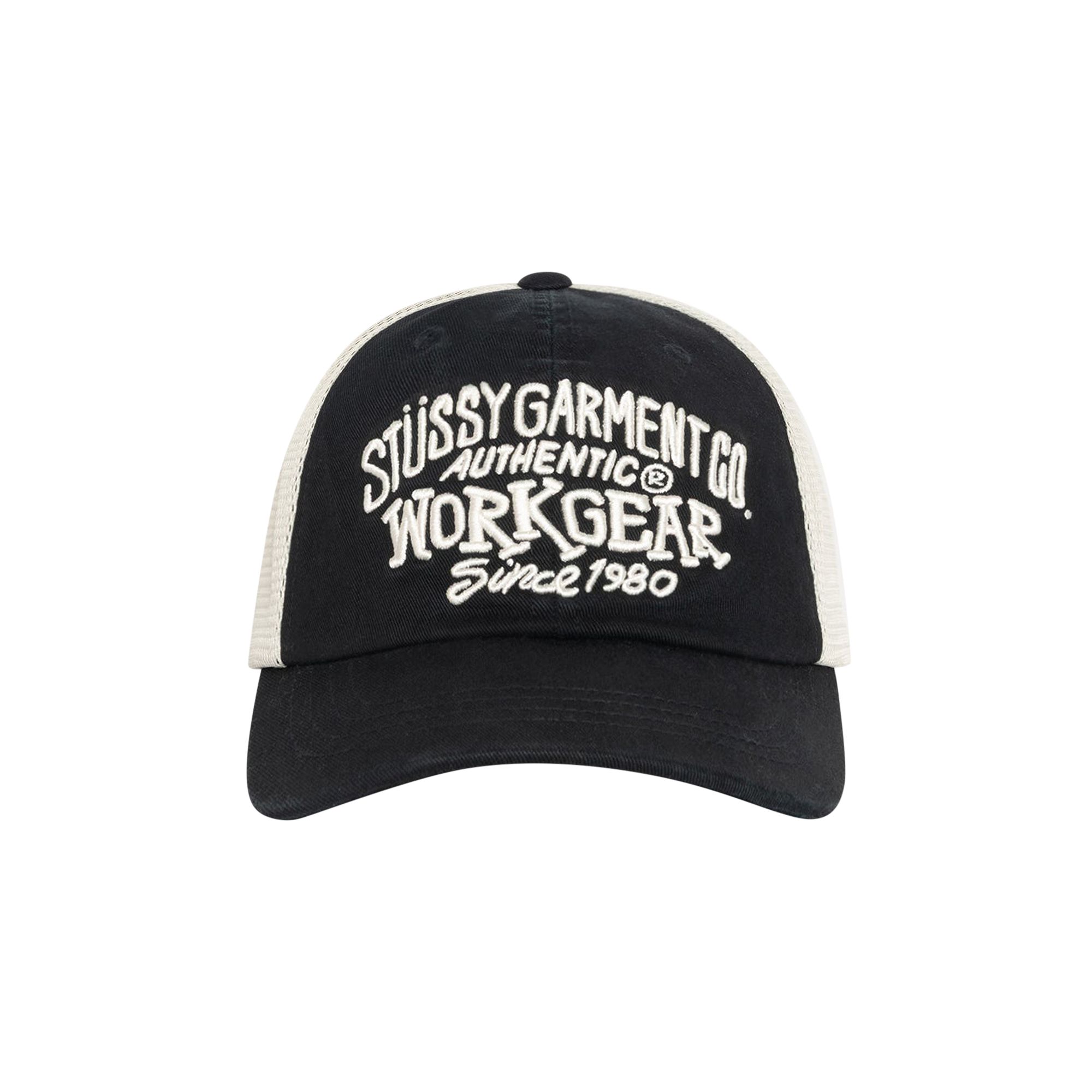 Pre-owned Stussy Low Profile Workgear Strapback 'black' | Men's Size Onesize