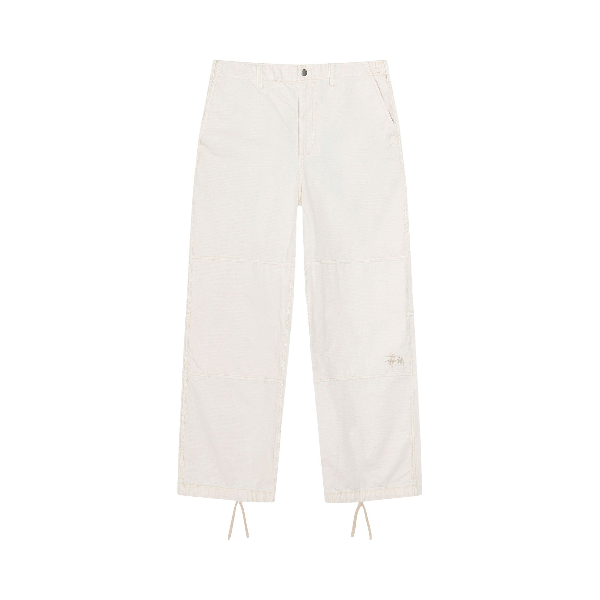 Pre-owned Stussy Field Pant Ripstop 'bone' | Cream | Men's Size 30