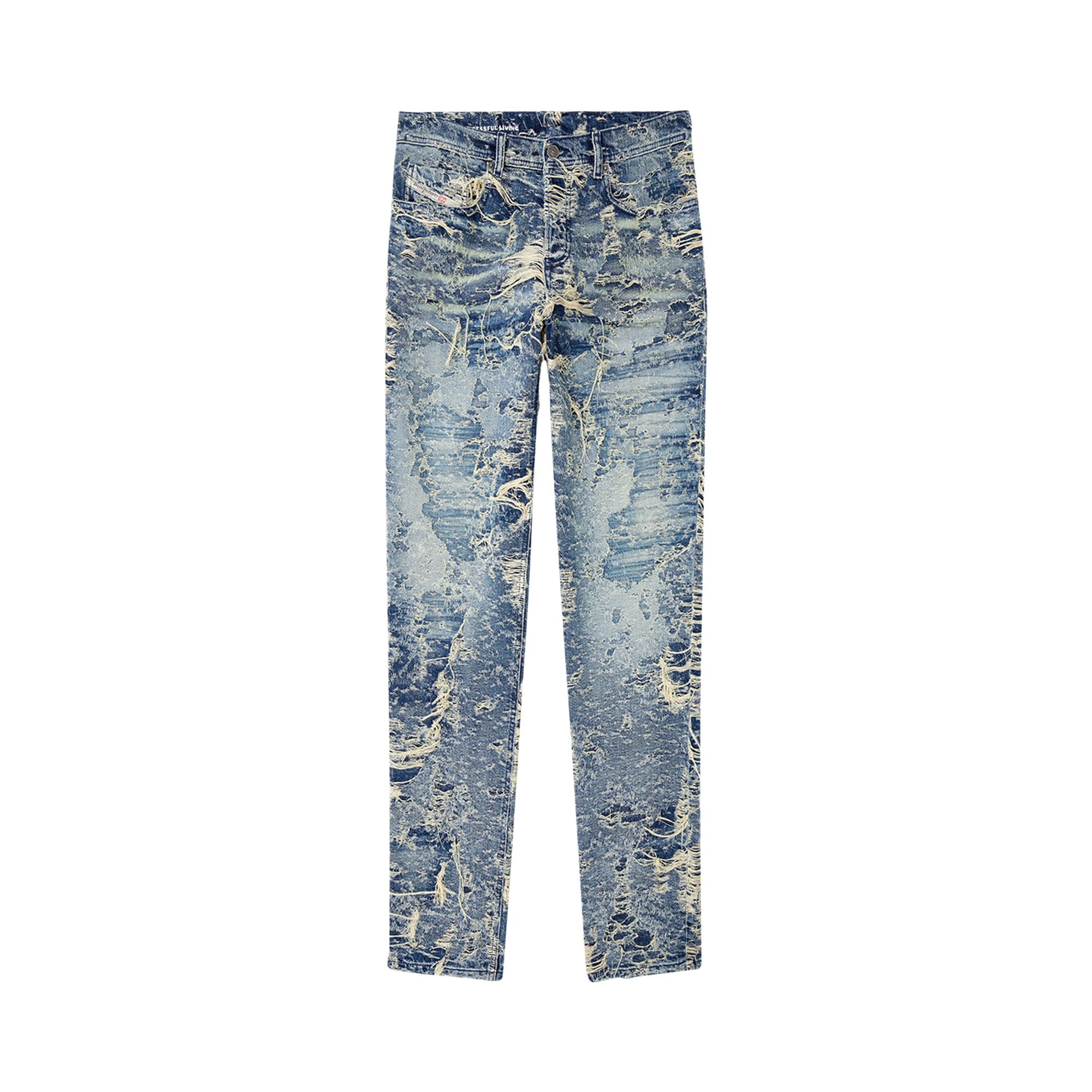 Pre-owned Diesel 2023 D-finitive-fsg Trousers 'denim' | Blue | Men's Size 32