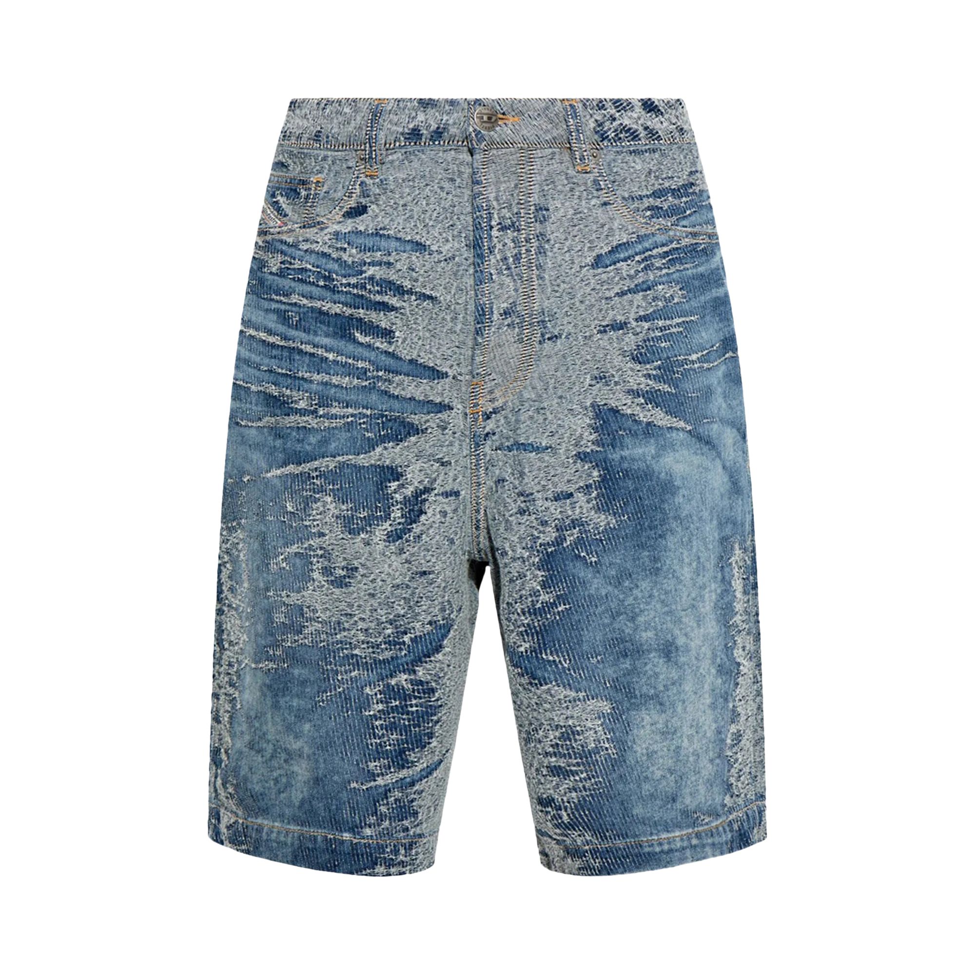 Pre-owned Diesel D-lire-shorts 'denim' | Blue | Men's Size 38