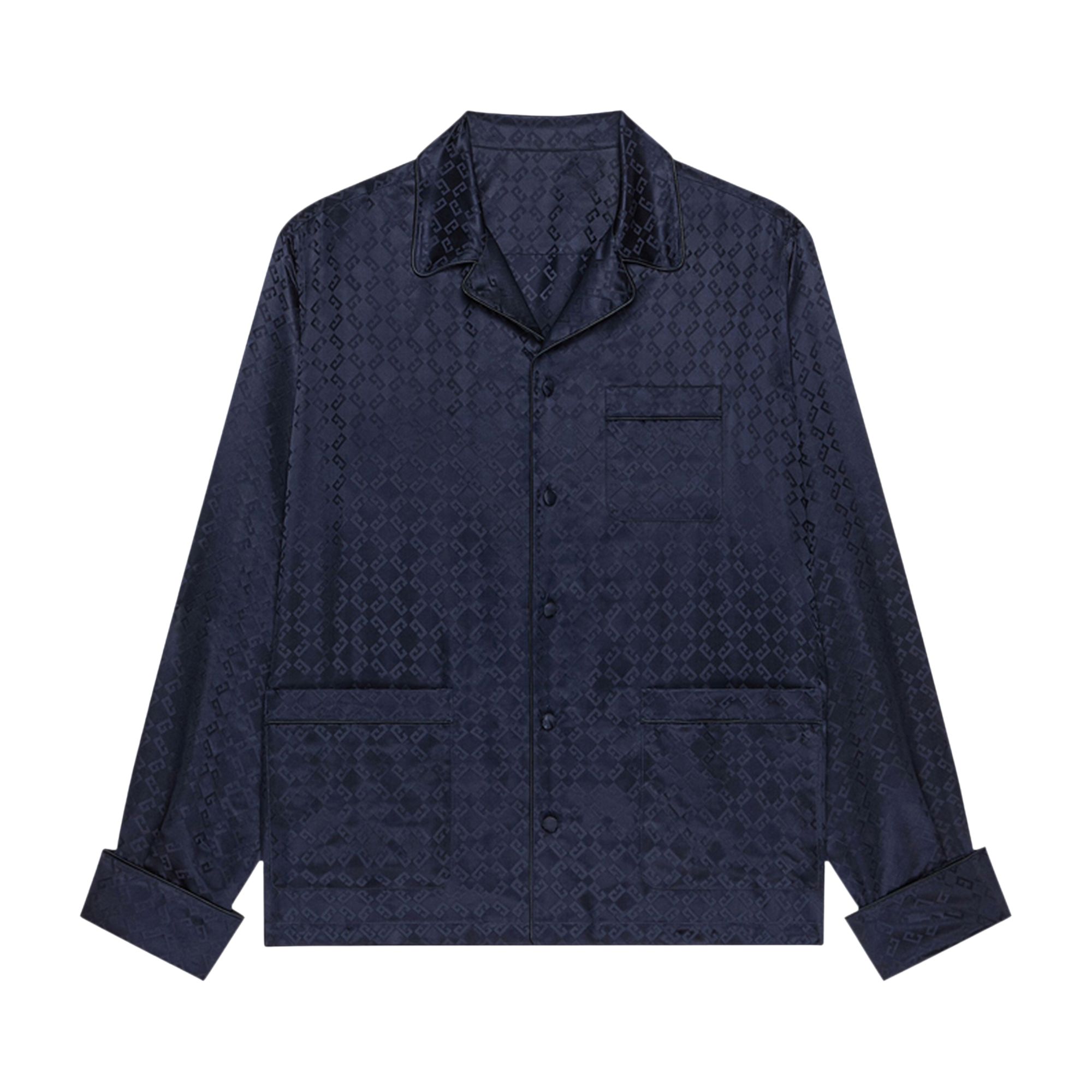 Pre-owned Givenchy Pyjama Shirt 'dark Blue' | Men's Size M