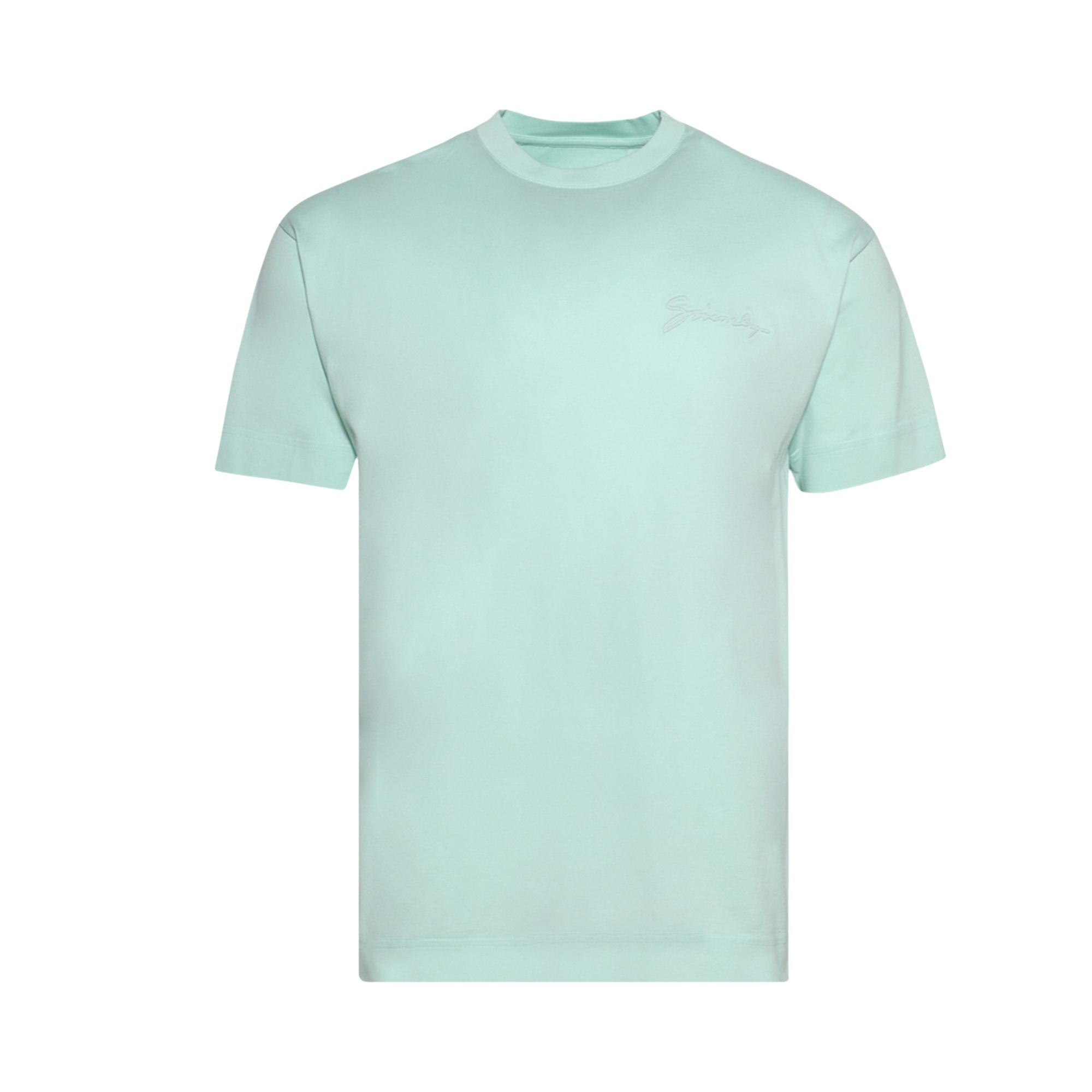 Pre-owned Givenchy Regular Fit T-shirt 'aqua Green' | Men's Size Xxl