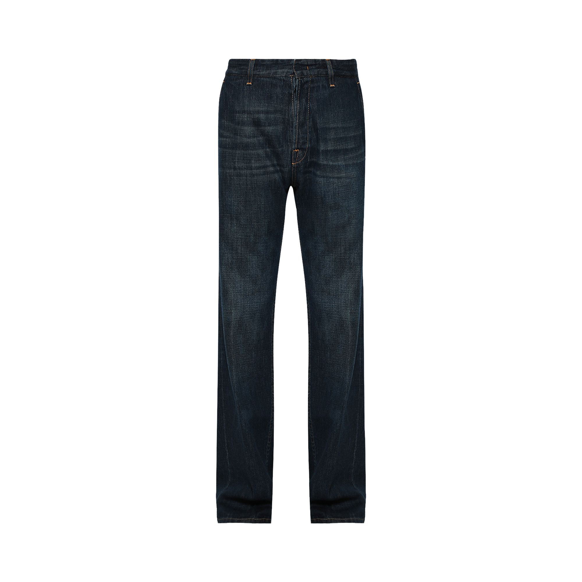 Pre-owned Lanvin Straight Leg Trousers 'light Blue' | Men's Size 54