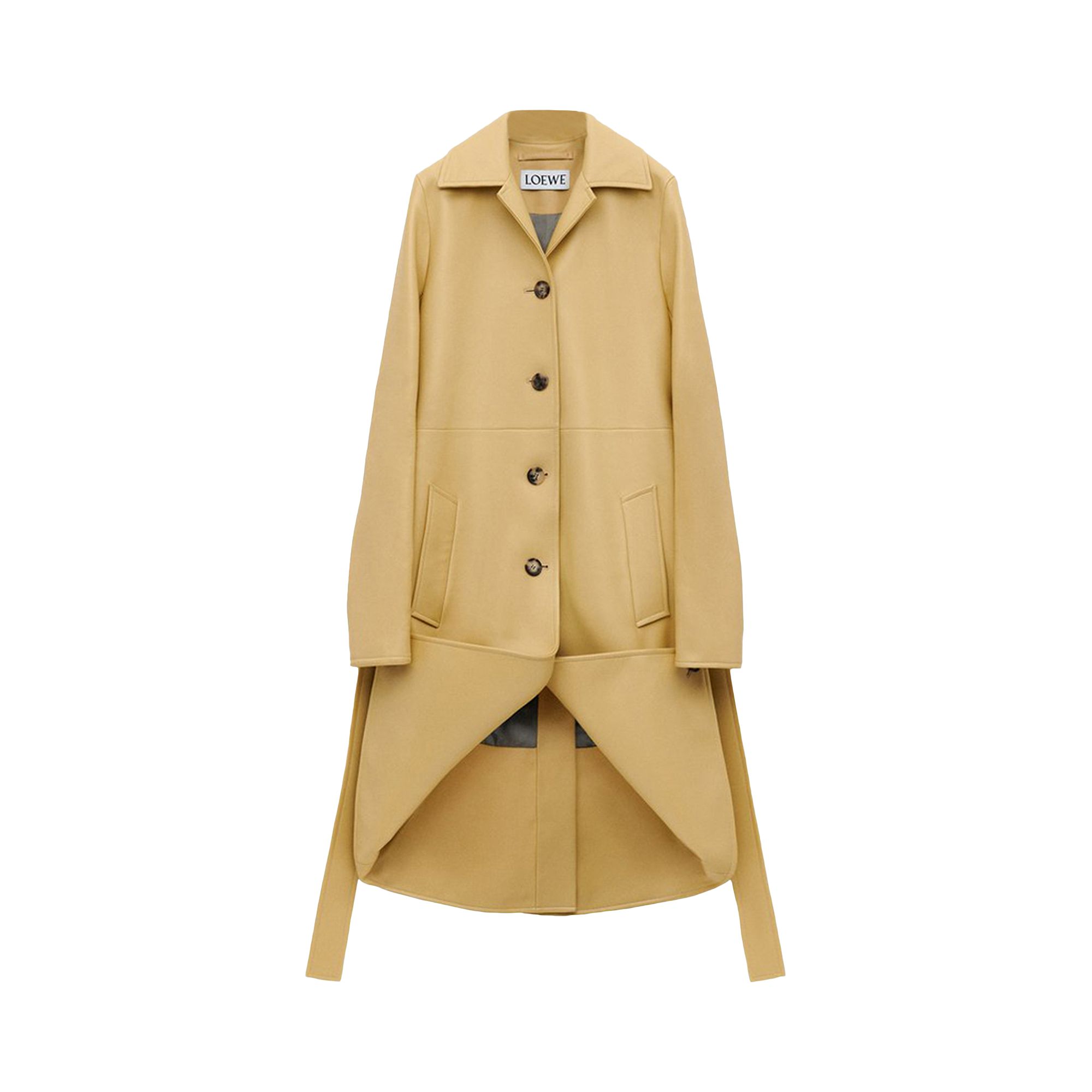 Pre-owned Loewe Coat 'light Tan' | Women's Size 36 In Brown