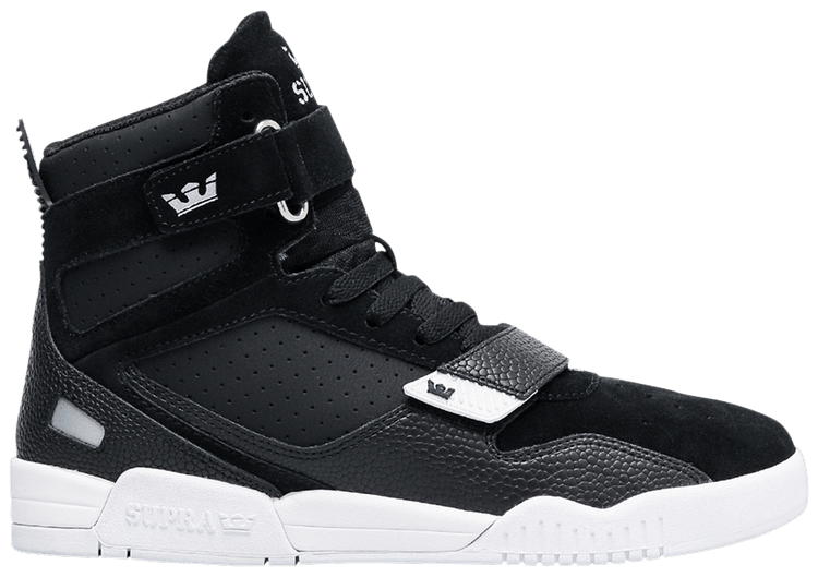Supra Breaker High Black Silver White