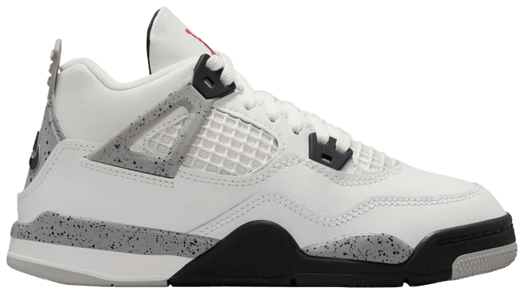 Air Jordan 4 Retro OG PS White Cement 2025