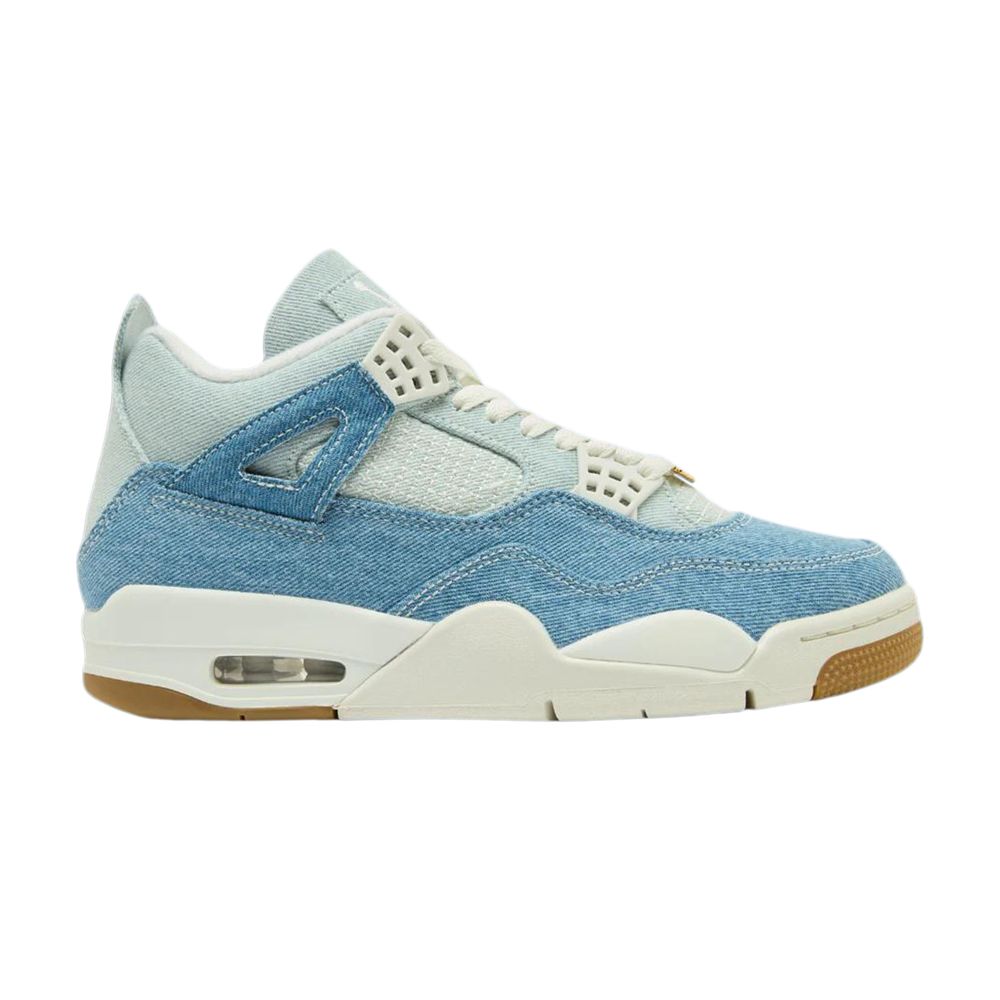 Pre-owned Air Jordan Wmns  4 Retro Tex 'worn Blue Denim' | Women's Size 9.5