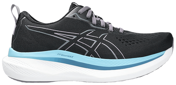 Asics Wmns GlideRide Max Black Carrier Grey Blue