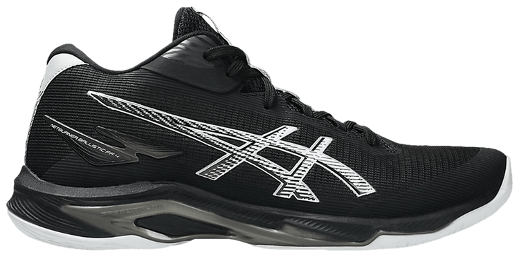 Asics Netburner Ballistic FF MT 4 Black White