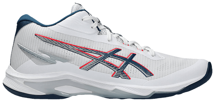 Asics Netburner Ballistic FF MT 4 White Mako Blue