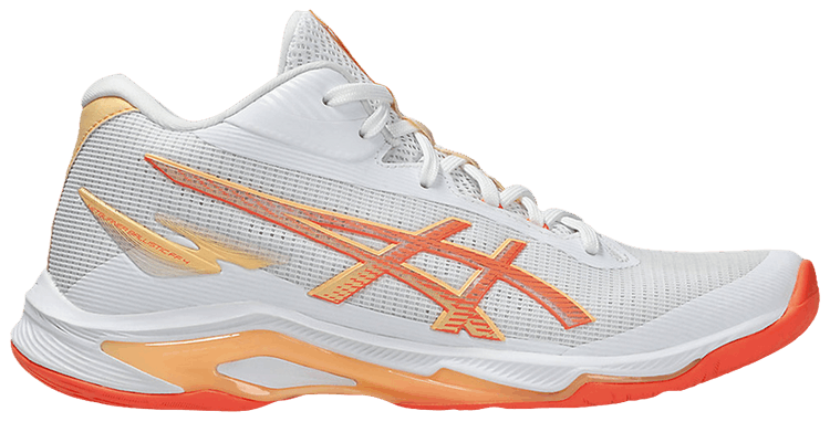 Asics Wmns Netburner Ballistic FF MT 4 White Vivid Coral