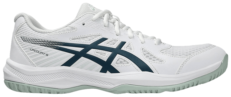 ASICS Upcourt 6 White Tranquil Teal