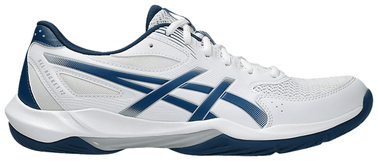 ASICS Gel Rocket 12 White Mako Blue