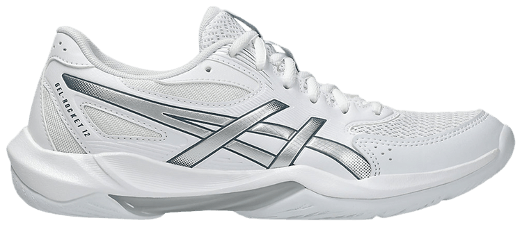 Buy Asics Wmns Gel Rocket 12 'White Pure Silver' - 1072A119 101