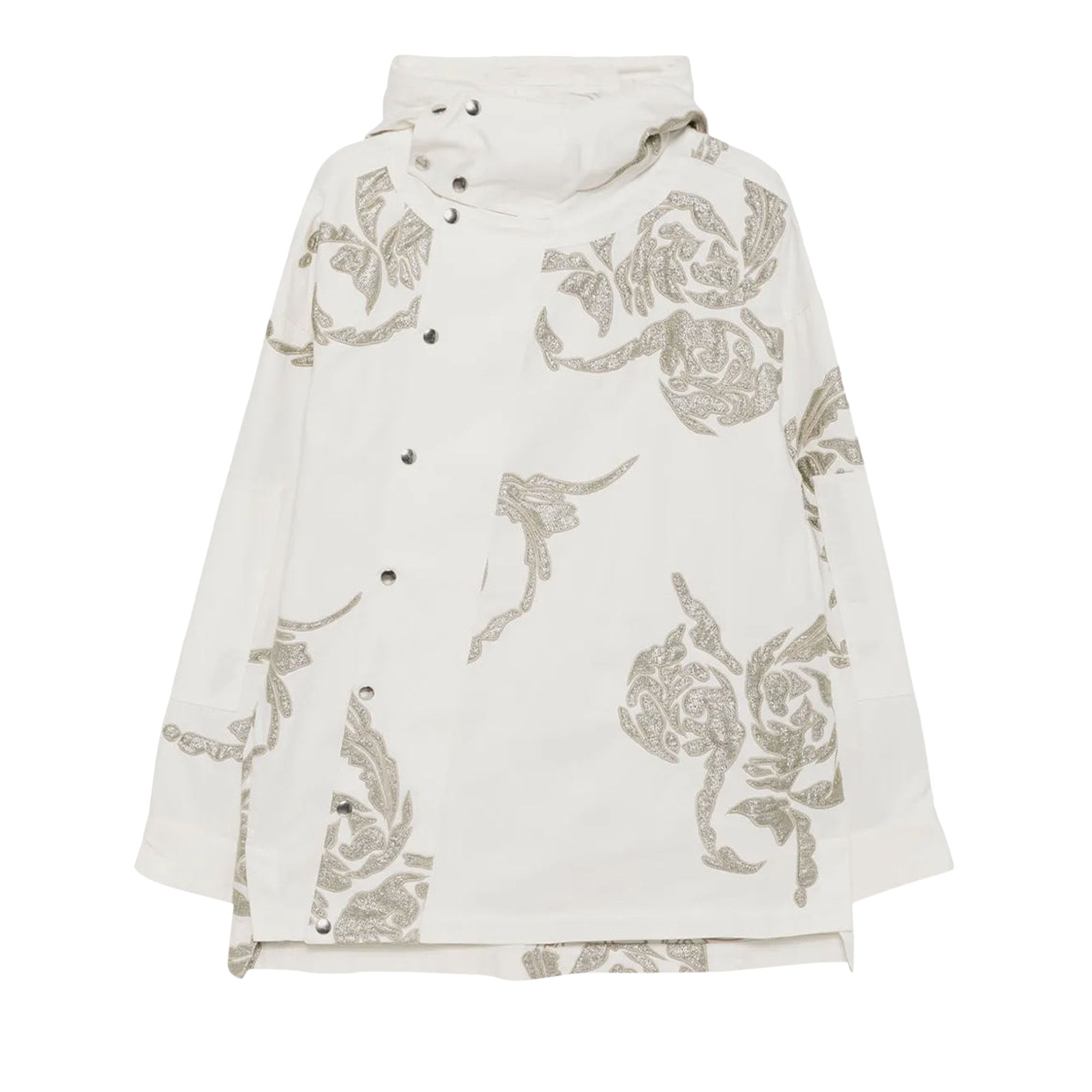 Pre-owned Dries Van Noten Embroidered Patches Jacket 'off White' | Cream | Men's Size M