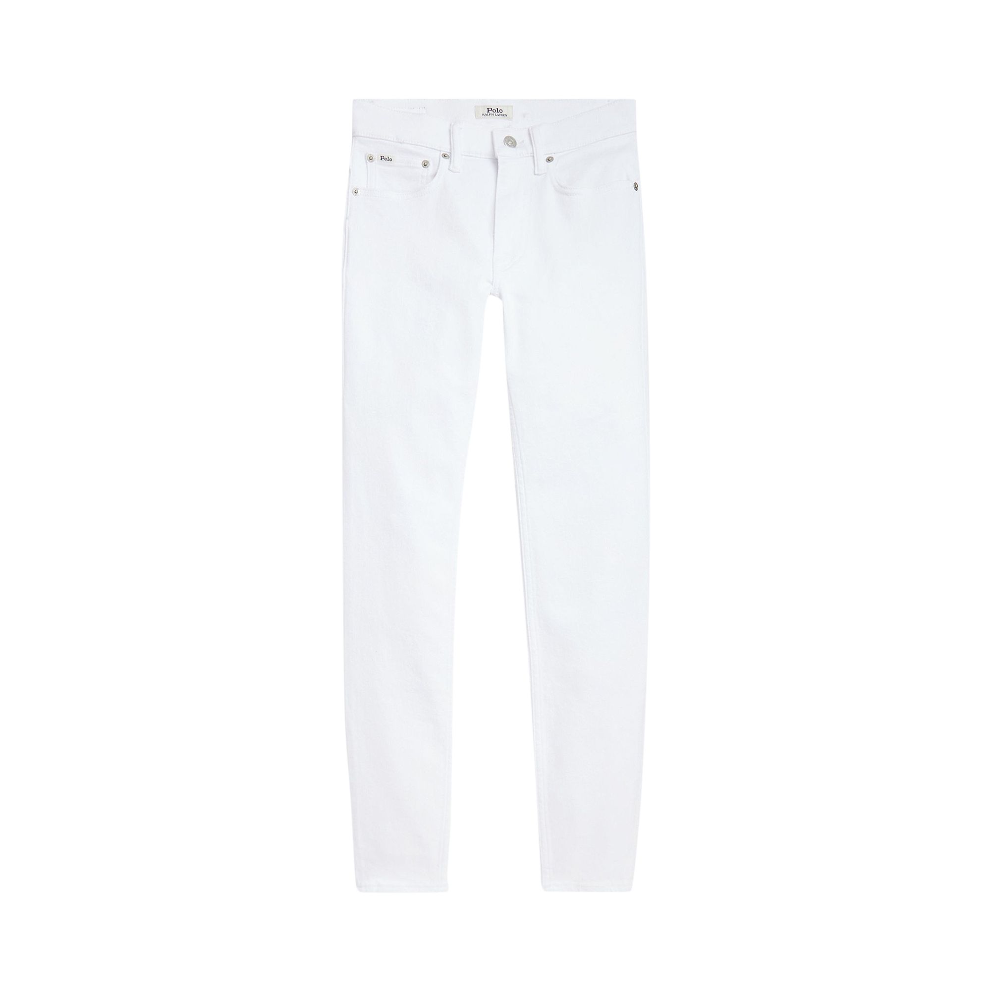 Pre-owned Polo Ralph Lauren Tompkins Narrow Leg Jeans 'white' | Women's Size 27